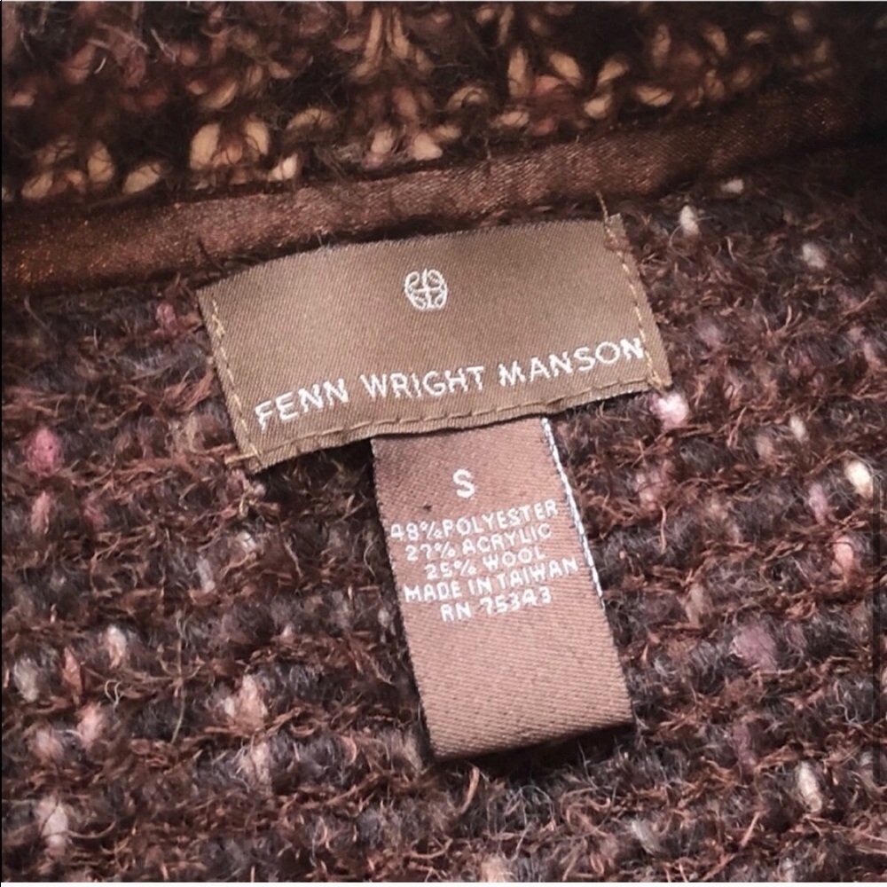 Fenn Wright Manson Single Breasted Wool Fringe Bl… - image 6